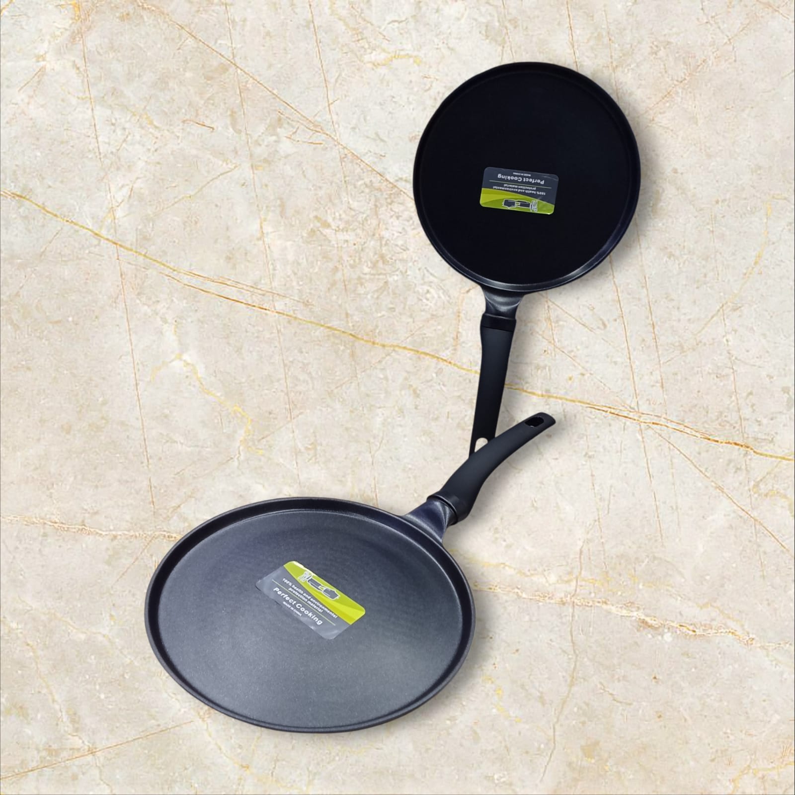 🔔 ALERT OFFER 🔔 1pc 28cm Carbon Steel Pizza Pan – Non-Stick, Easy to Clean, Round Bakeware for Oven & Home Cooking.