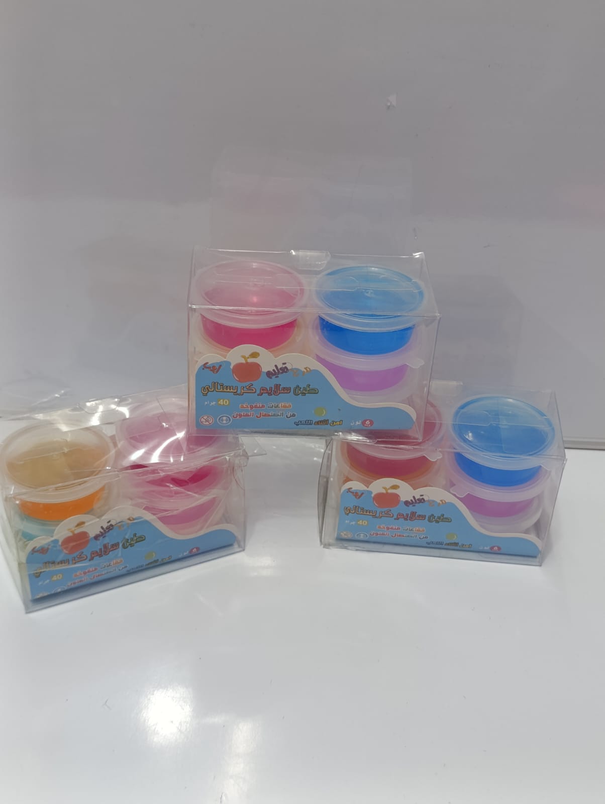 ⚡ IN DEMAND OFFER ⚡🔵 6pcs Mini Slime Set – Colorful, Soft, Stretchy, Non-Toxic Fun for Kids, Stress Relief & Creative Play – Random Colors
