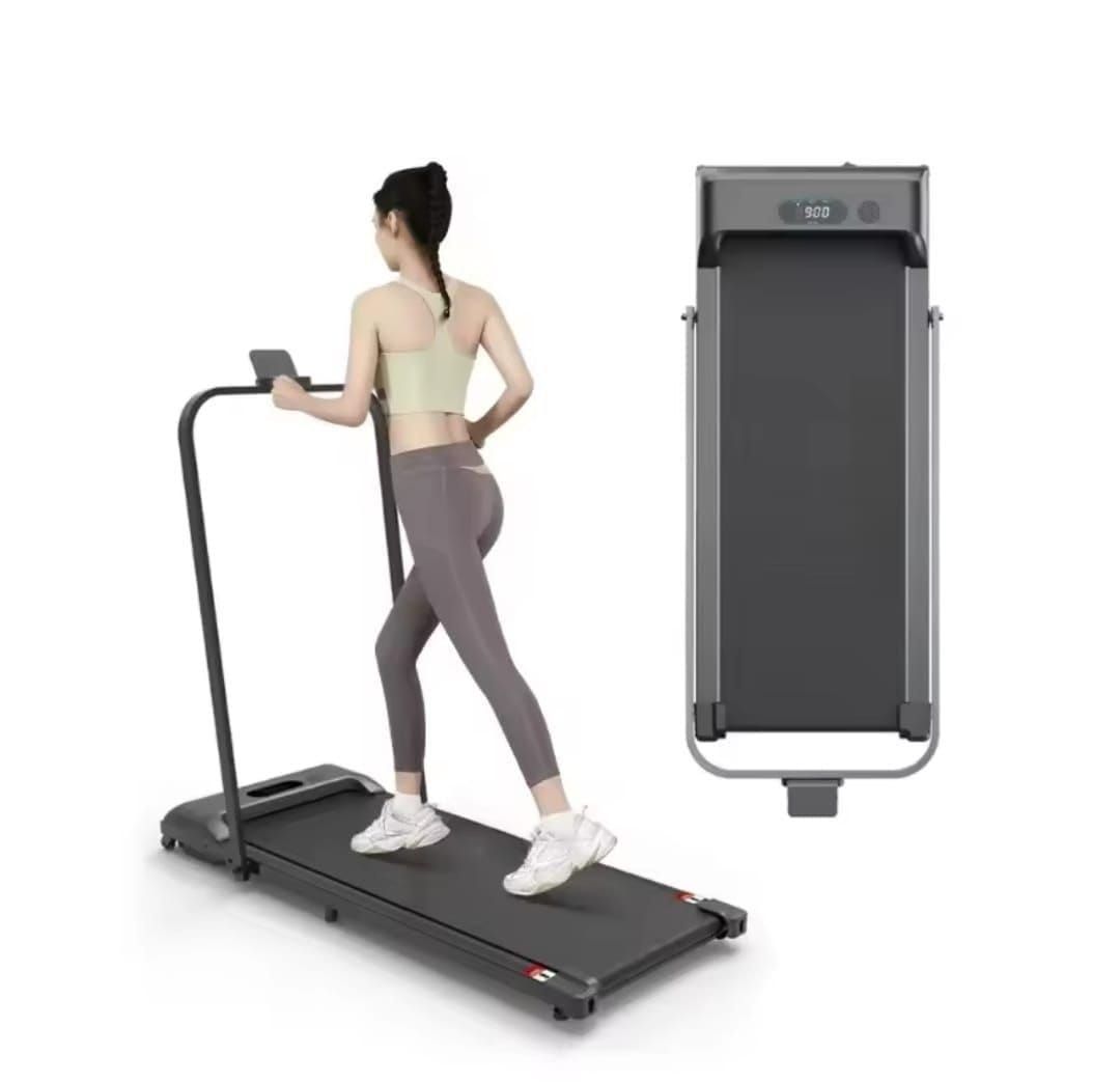 🛒 Best Price Offer 🛒 Foldable Walking Pad Treadmill 🏃‍♂️ Portable Home Fitness Machine | Slim Quiet Electric Running Exercise Equipment