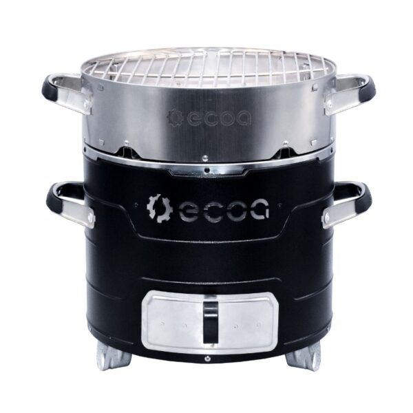 Ecoa Char Plus and Grill Bundle (Formerly Jikokoa)