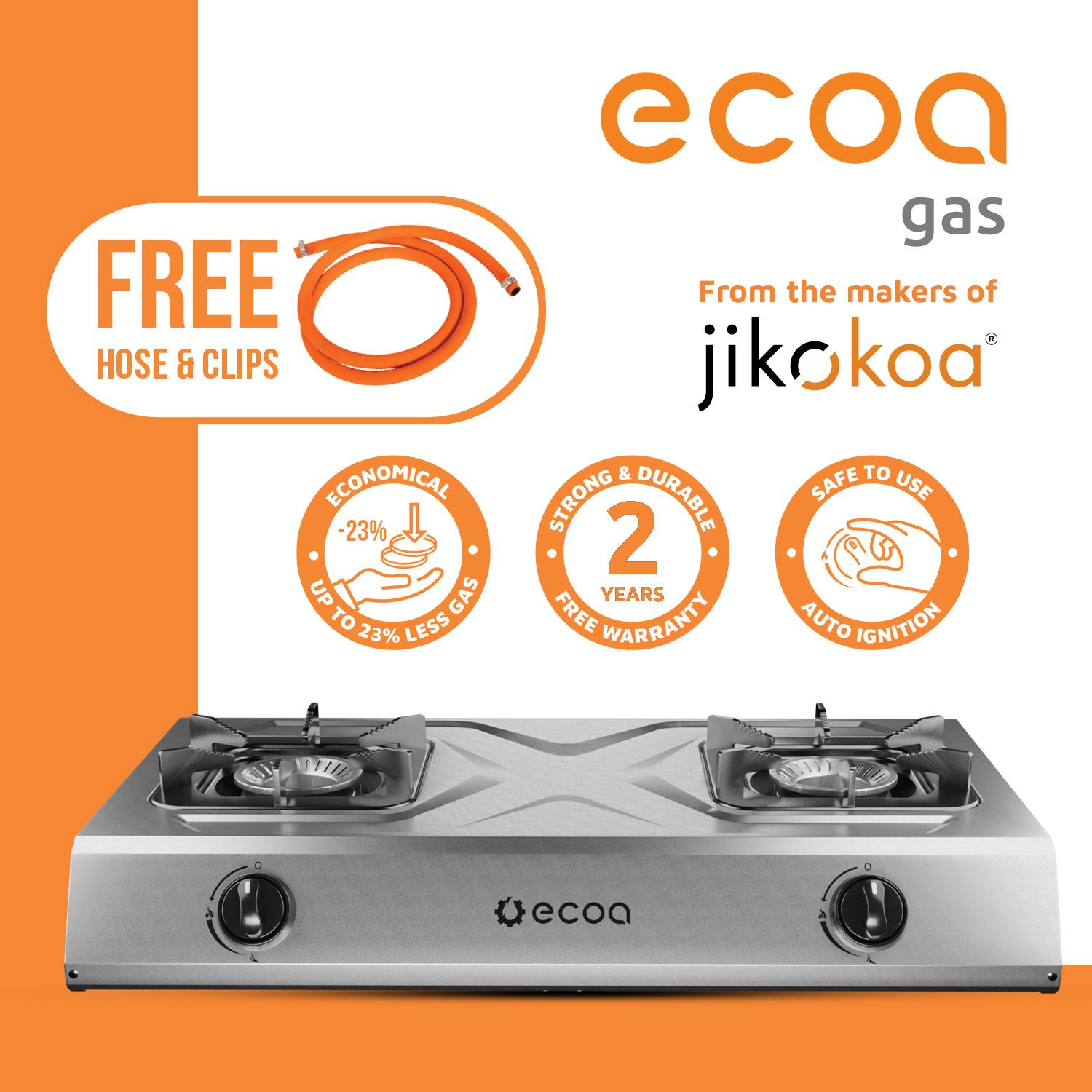 Ecoa Gas Two Burner