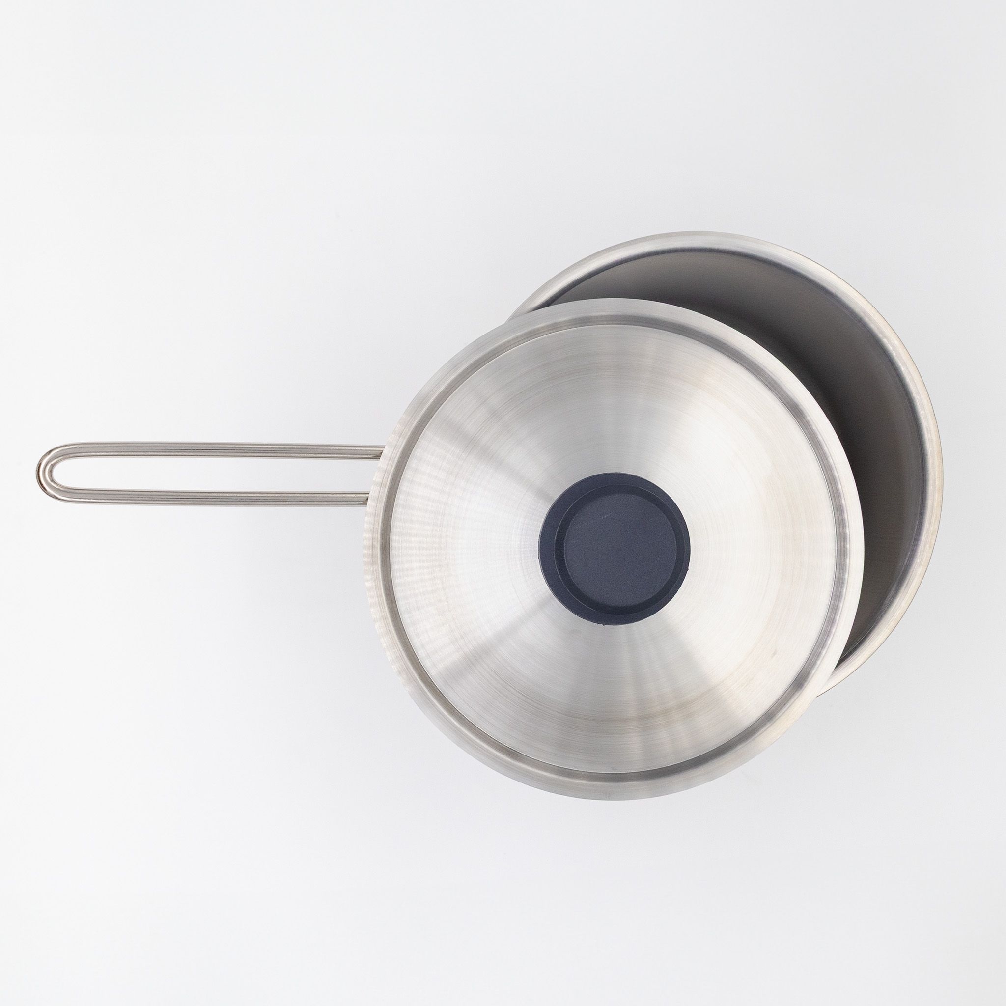 Ecoa Stainless Steel Cookware Set - 28cm Pan, 3.7L Pot and 6L | Heavy Stainless Steel Cookware and Sufuria Set | Cooking Pot Set | Frying Pan | Durable and Suitable for Induction Cookers