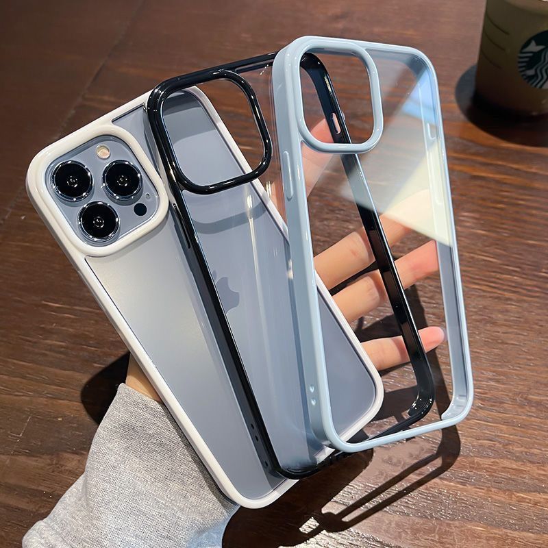 Clear Phone Case For iPhone 11 12 13 Pro Max Case Silicone Soft Cover For iPhone 13 Mini X XS Max XR 8 7 6s Plus Back Cover