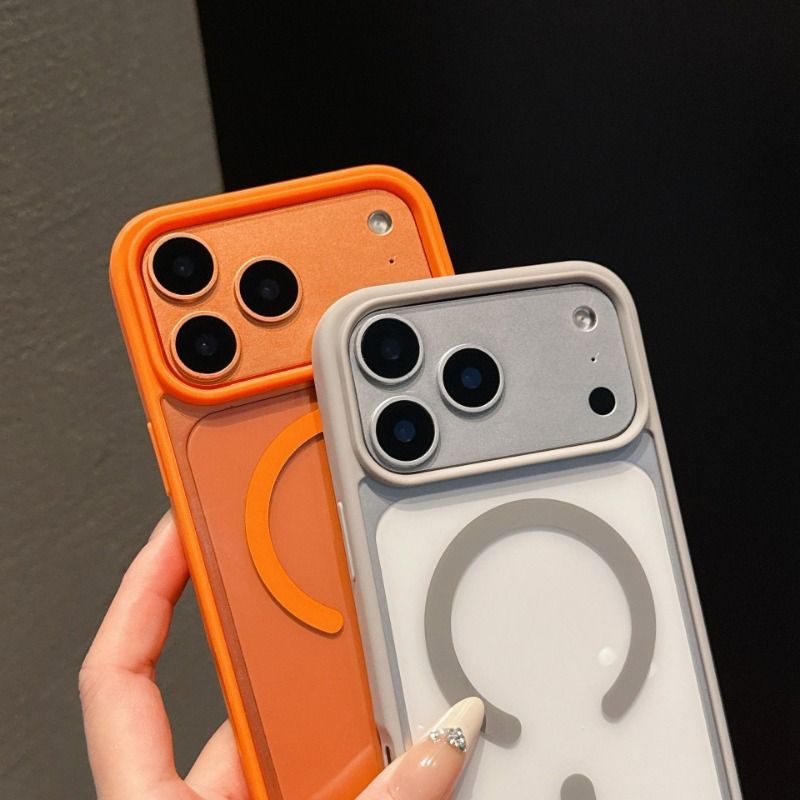 Magsafe Color Crystal Transparent Anti-Yellow Series Mobile Phone Case Compatible for iPhone 17 Pro Max iPhone 17 Air 16 15 14 13 Phone Case