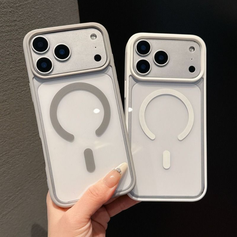 Magsafe Color Crystal Transparent Anti-Yellow Series Mobile Phone Case Compatible for iPhone 17 Pro Max iPhone 17 Air 16 15 14 13 Phone Case