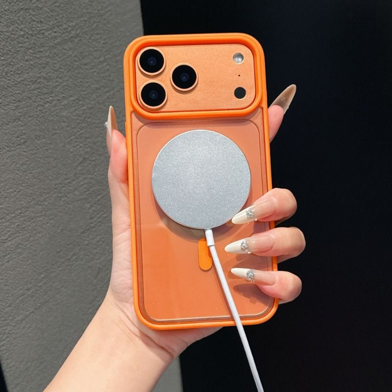 Magsafe Color Crystal Transparent Anti-Yellow Series Mobile Phone Case Compatible for iPhone 17 Pro Max iPhone 17 Air 16 15 14 13 Phone Case