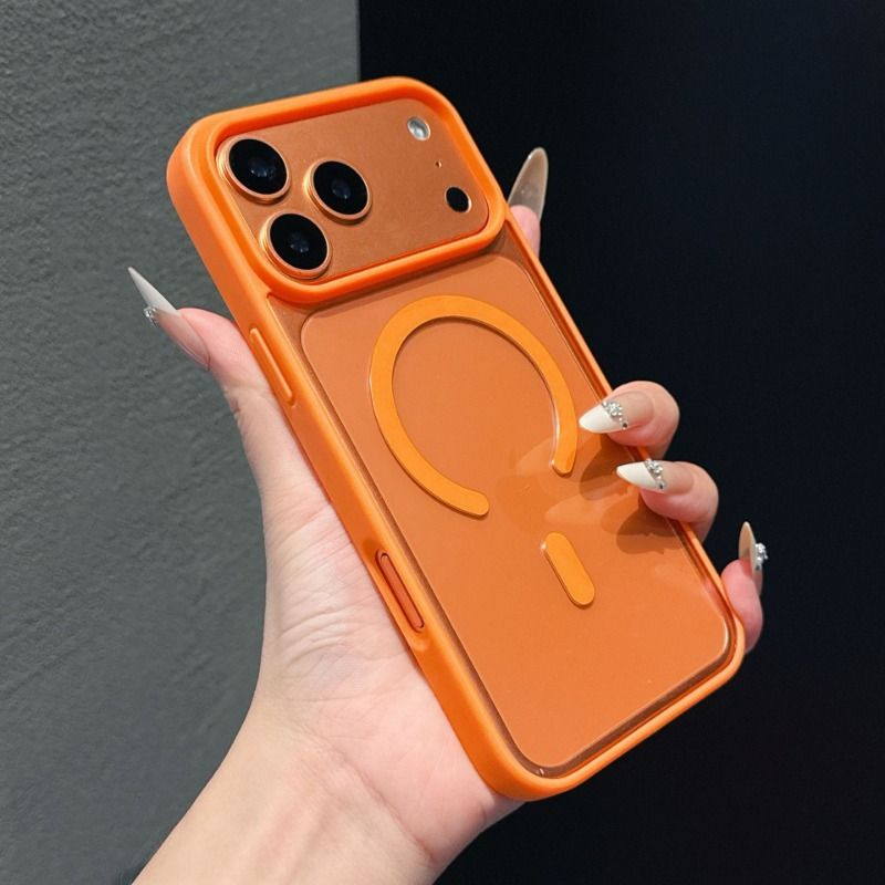 Magsafe Color Crystal Transparent Anti-Yellow Series Mobile Phone Case Compatible for iPhone 17 Pro Max iPhone 17 Air 16 15 14 13 Phone Case