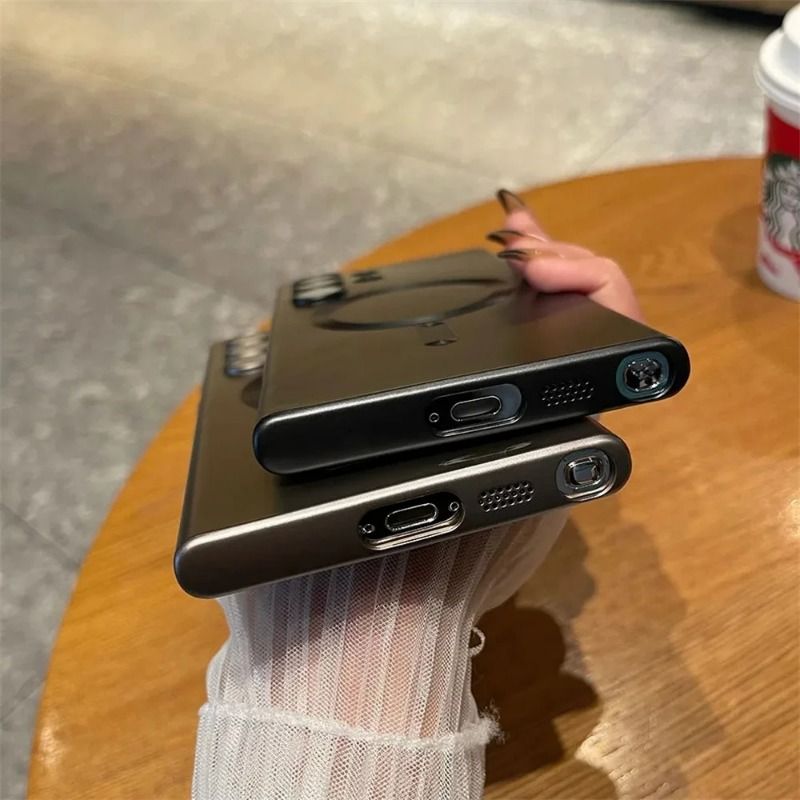 Luxury Slim Matte Magsafe Phone Case For Samsung  A56 A55 A54 A53 A52 A36 A35 A34 A33 A32 A26 A25 A24 A17 A16 A15 A14 A13 A12 A07 A06 4G 5G A05 A05s A04  Solid Color Shockproof PC Cover Casing