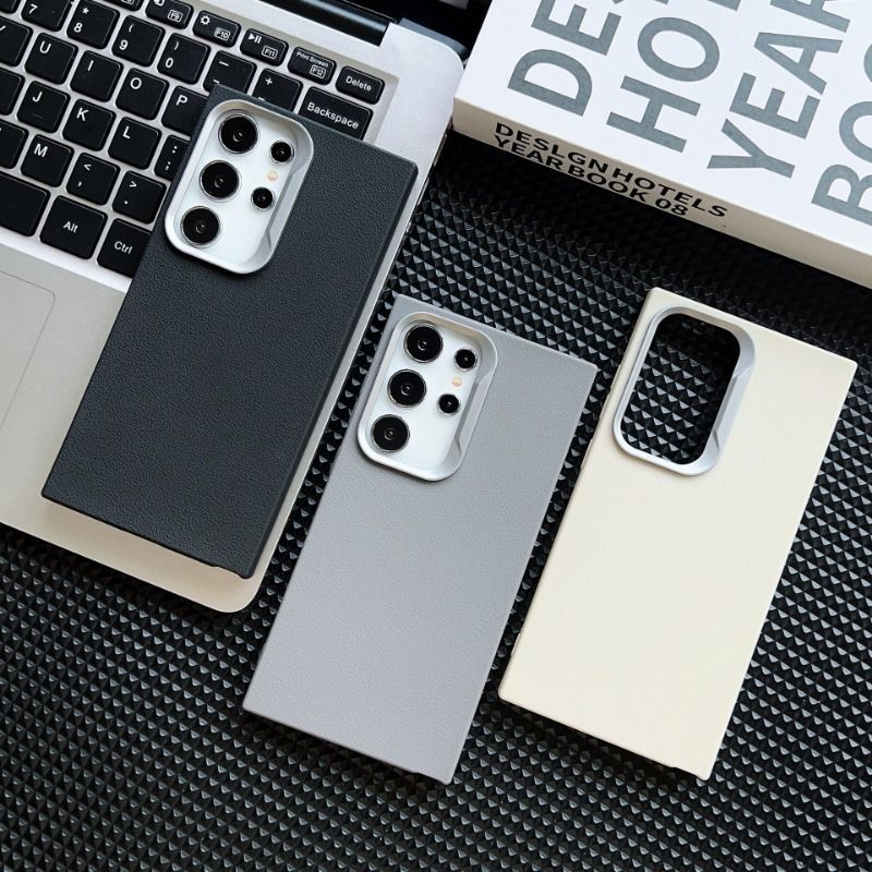 Luxury Slim Matte Discolor  Phone Case For Samsung  A56 A55 A54 A53 A52 A36 A35 A34 A33 A32 A26 A25 A24 A17 A16 A15 A14 A13 A12 A07 A06 4G 5G A05 A05s A04  Solid Color Shockproof PC Cover Casing