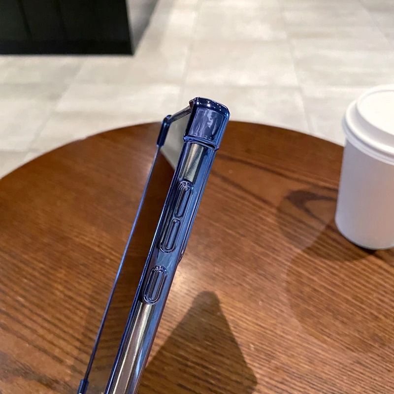 Casing For Samsung S24 SamsungS23  S25Samsung  Luxury Soft Wireless Magnetic ShockProof Clear Phone Cases Four Corner electronic-plating phone casing