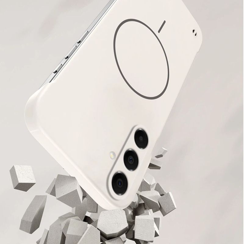Luxury Slim Magnetic Phone Case Borderless Soft Phone Case for For Samsung A36 GalaxyA23 A35G A55 A56 Solid Color Shockproof PC Cover Casing
