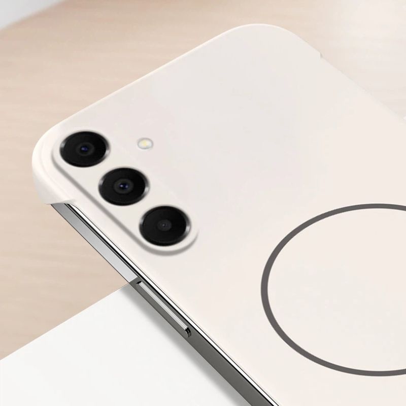 Luxury Slim Magnetic Phone Case Borderless Soft Phone Case for For Samsung A36 GalaxyA23 A35G A55 A56 Solid Color Shockproof PC Cover Casing