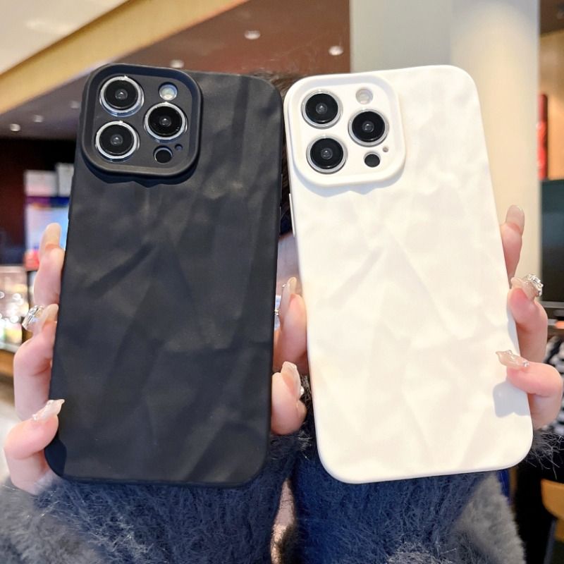 Solid Color Phone Case For iPhone 17 16 16pro 16promax 16plus 15 14 13 12 11 Cover Casing