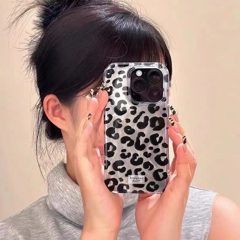 Leopard Print Phone Case For iPhone Case for Huawei Case for Xiaomi Case for Redmi Iphone 16 15 Huawei Mate70 Phone Cover Xiaomi 15 14 Redmi K80 Phone Case