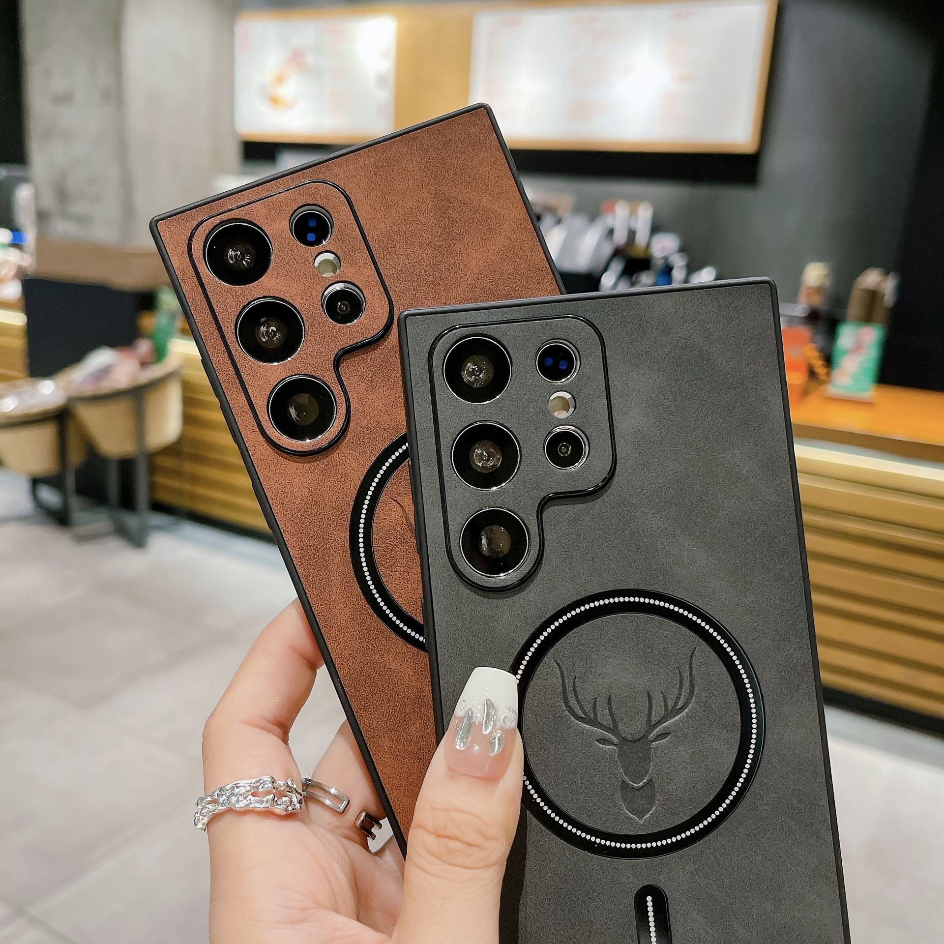 Luxury Magsafe Phone Case For Samsung S26 S25 S24 Shockproof Phone Cover for Samsung Samsung Phone Case