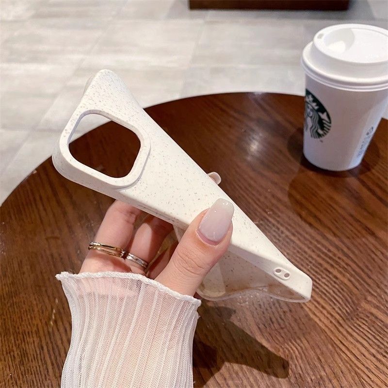 Wheat Solid Color Silicone Case For iPhone 17 16 15 14 Cases Mobile Accessories Phone Case