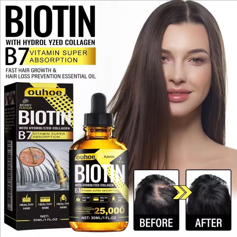 Best price for Liquid Biotin & Collagen Hair Growth Drops Biotin and ...