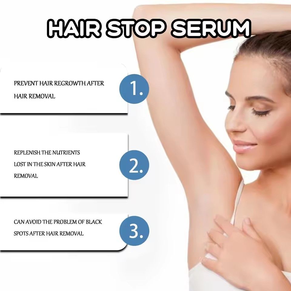 Permanent Hair Inhibition Woman Serum Restrain Armpit Leg Arms Stop Hair Growth Painless Moisturizing Depilatory Body Skin Care