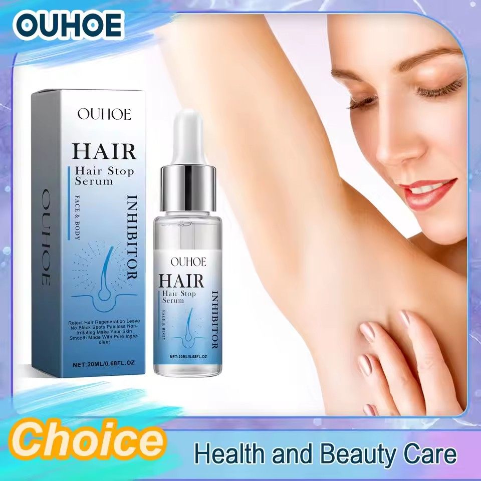 Permanent Hair Inhibition Woman Serum Restrain Armpit Leg Arms Stop Hair Growth Painless Moisturizing Depilatory Body Skin Care