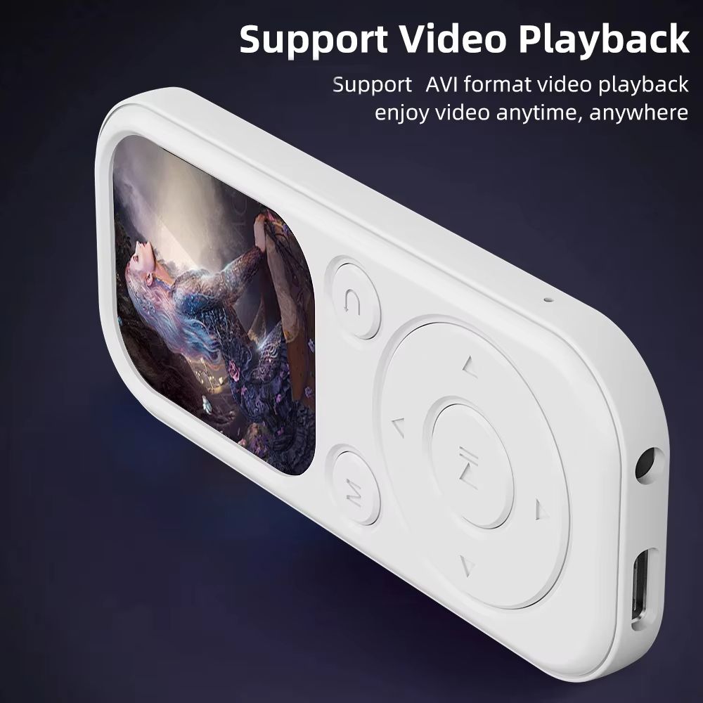 Mini Portable MP3 Music Player With 1.8 High Definition IPS Screen With FM,E-Book,Clock with long battery life Ultra Thin Walkma