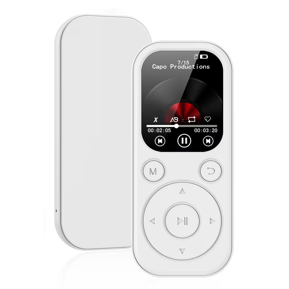 Mini Portable MP3 Music Player With 1.8 High Definition IPS Screen With FM,E-Book,Clock with long battery life Ultra Thin Walkma