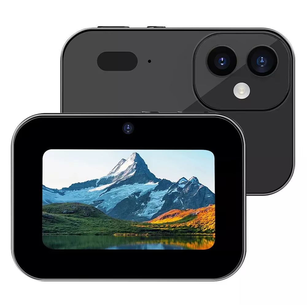 New 4K Digital Camera Night Vision Triple Lens 3Inch HD 64MP Touch Screen Entertainment Digital Camera OTG Transmission 3600mAh