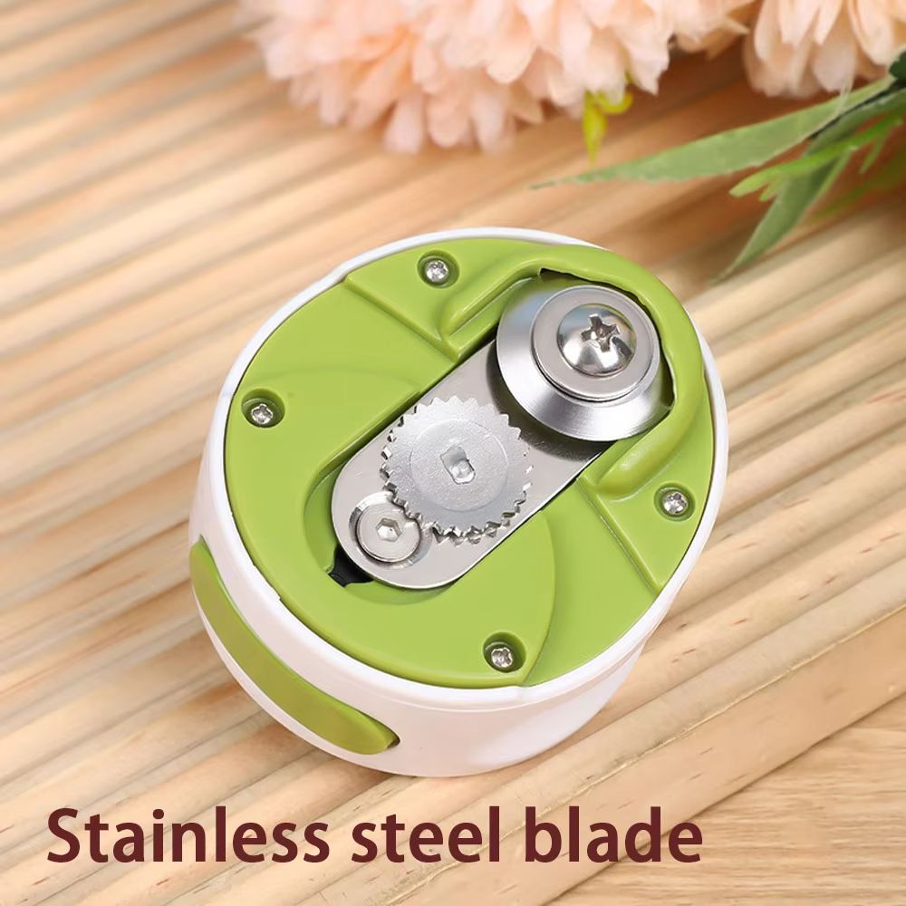 1 PC Portable Manual Can Opener Beer Can-Do Compact Mini Kitchen Gadget Tool Easy Twist Release Safety Stainless Steel