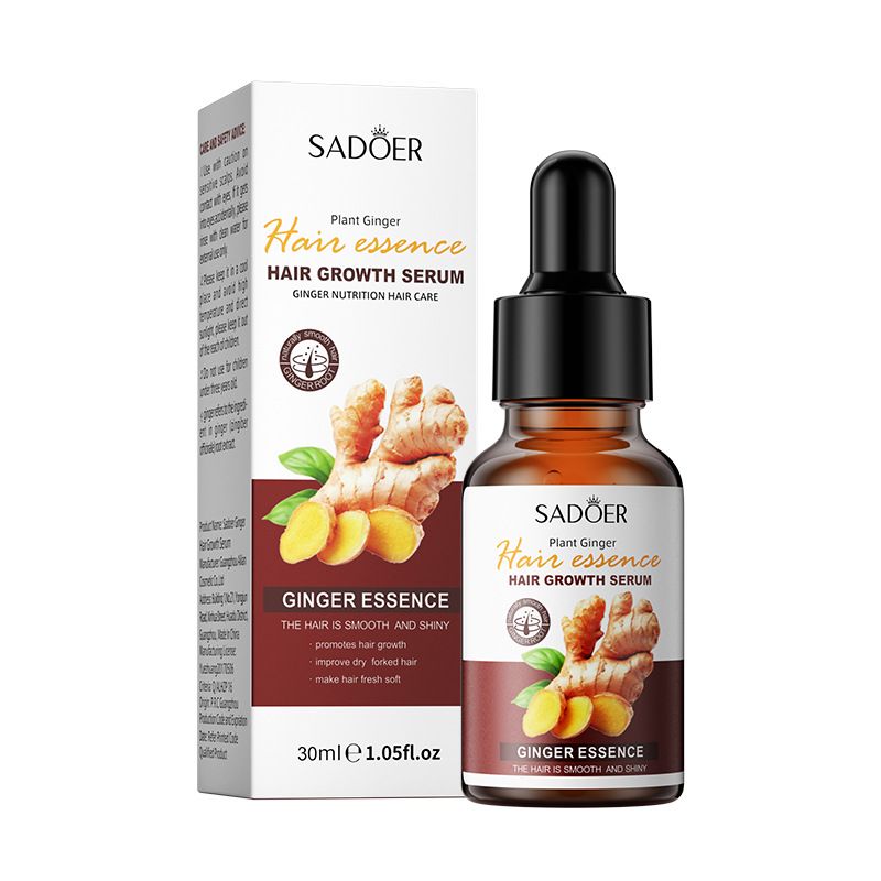 Fast Hair Growth Ginger Growth Hair Oil Treatment Anti Hair Loss Men Women Scalp Treatment Serum Products Beauty Health