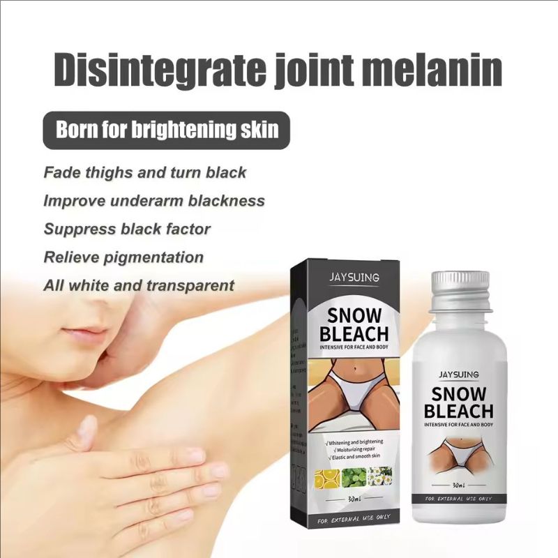 Jaysuing Body Whiten-ing Cream Private Parts Dark Underarm Bleaching Moisturizer Remove Melanin Neck Knees Elbow Brighten Lotion