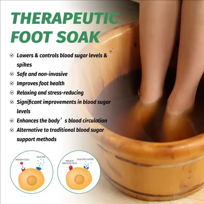 Reduce Blood Sugar Foot Soak Relax Detox Slimming Relief Physical Fatigue High Blood Pressure Insomnia Treat Diabetes Foot Bath