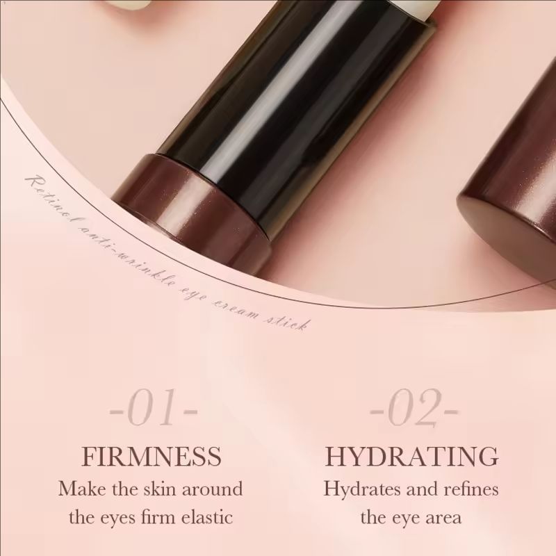 Retinol Eye Cream Stick Anti Dark Circles Under the Eyes Moisturizing Firming Eyes Cream Eye Skin Care Products
