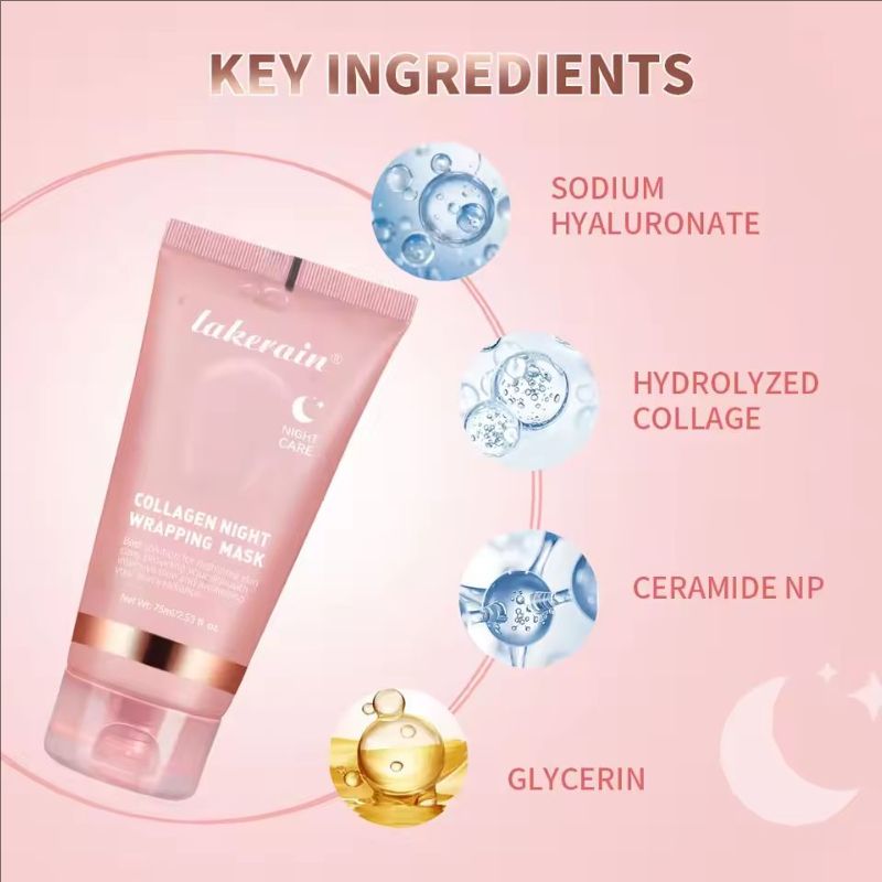 Korean Deep Collagen Mask Peel Off Mask Face Anti Wrinkle Lifting Skin Care Masks Bio Pack Night Wrapping Woman Overnight Skin
