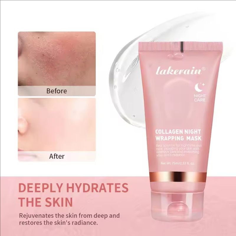 Korean Deep Collagen Mask Peel Off Mask Face Anti Wrinkle Lifting Skin Care Masks Bio Pack Night Wrapping Woman Overnight Skin