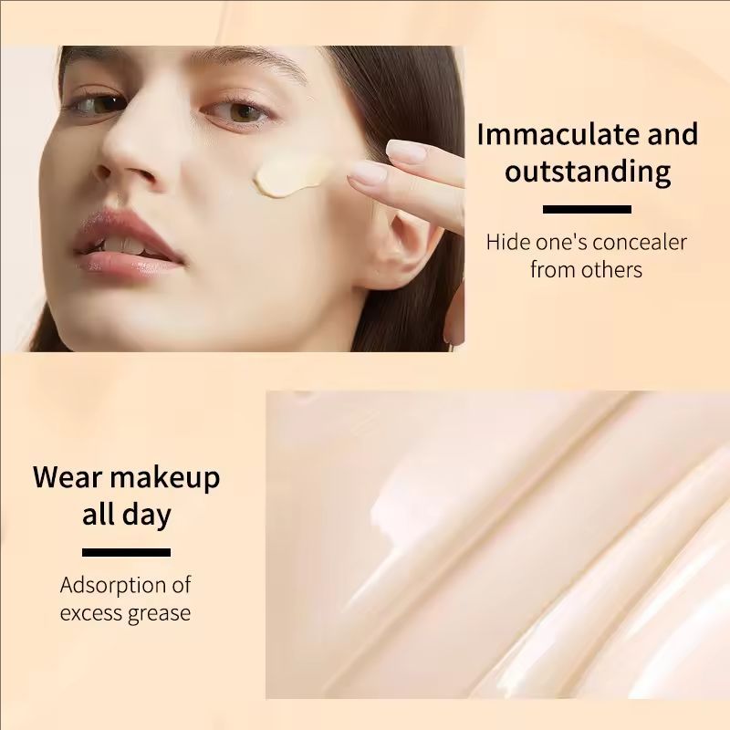 30g CC Cream Foundation Waterproff Concealer Moisturizing Sunscreen Liquid SPF 50+ Long Lasting Brightening Makeup Primer