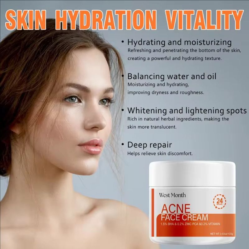 Salicylic Acid Mask Fade Acne Marks Blackheads Removal Shrink Pores Cleansing Repair Nourish W-hitening Pimple T-reatment Cream