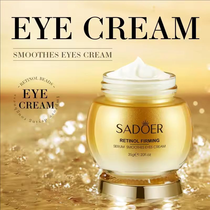Instant Remove Eye bags Cream Retinol Cream Anti Puffiness Gel Dark Circles Delays aging fades wrinkles Firming Brighten Skin