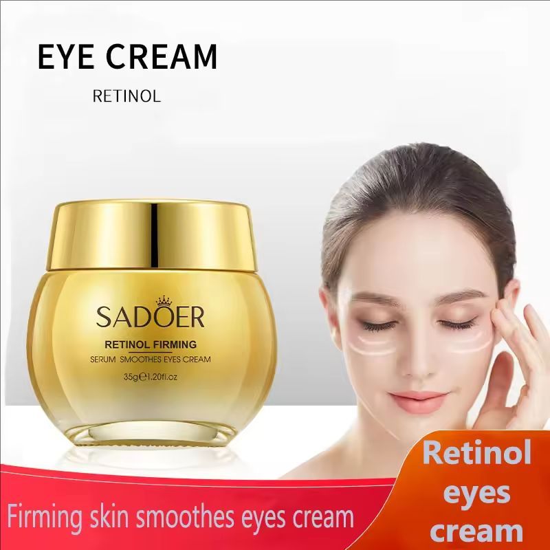 Instant Remove Eye bags Cream Retinol Cream Anti Puffiness Gel Dark Circles Delays aging fades wrinkles Firming Brighten Skin