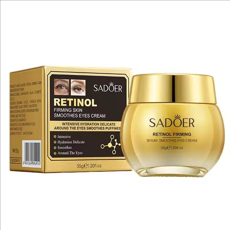 Instant Remove Eye bags Cream Retinol Cream Anti Puffiness Gel Dark Circles Delays aging fades wrinkles Firming Brighten Skin