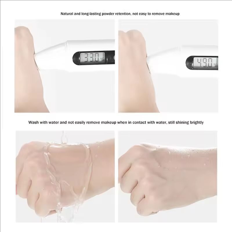 Air Cushion BB Cream Butterfly Powder Puff Moisturizing Foundation Concealer Whitening Oil-control Waterproof Makeup Cosmetics