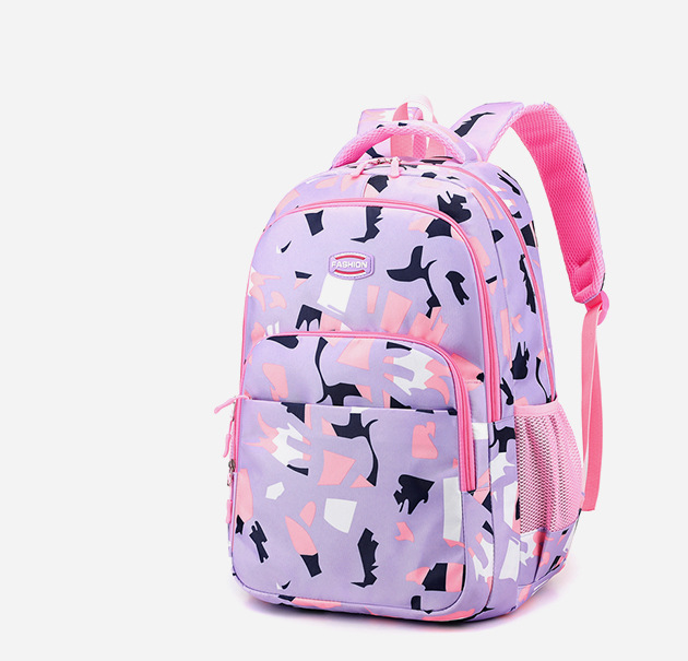Shoulder bag fashion girls large capacity schoolbag girls primary school students backpack female fresh collision colour student backpacks