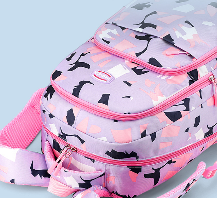 Shoulder bag fashion girls large capacity schoolbag girls primary school students backpack female fresh collision colour student backpacks