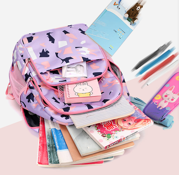 Shoulder bag fashion girls large capacity schoolbag girls primary school students backpack female fresh collision colour student backpacks