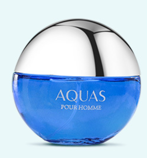 Aquamarine Mystery Men's Marine Fragrance Lasting Freshness Cologne