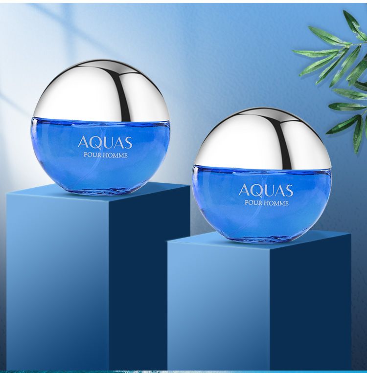 Aquamarine Mystery Men's Marine Fragrance Lasting Freshness Cologne