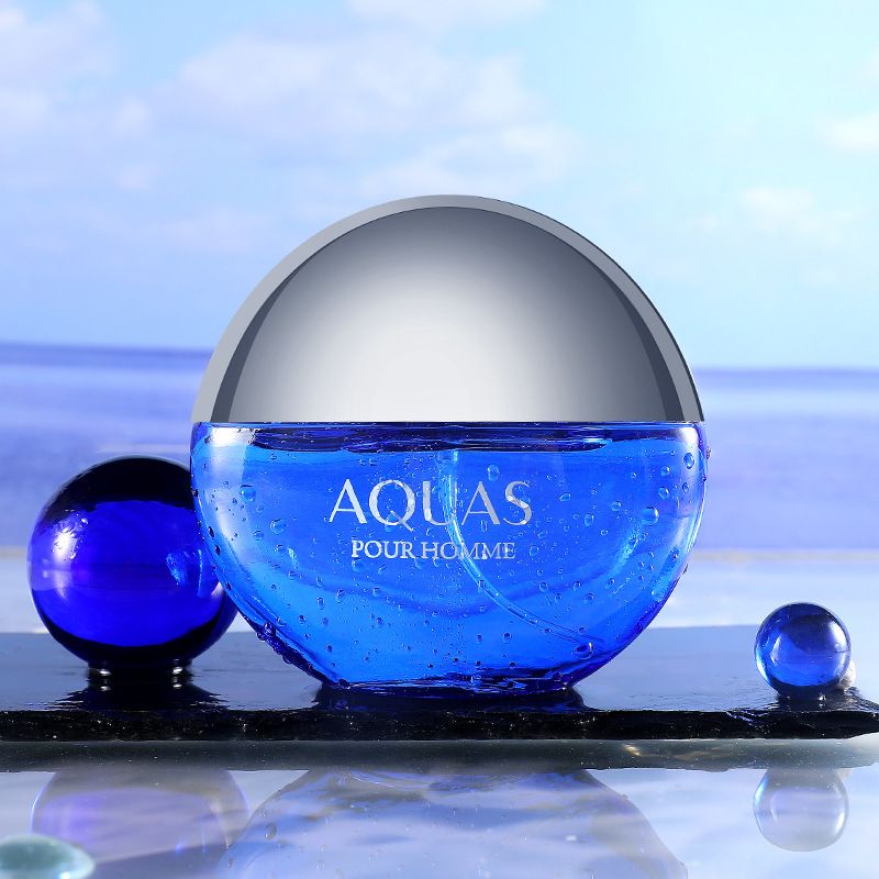 Aquamarine Mystery Men's Marine Fragrance Lasting Freshness Cologne