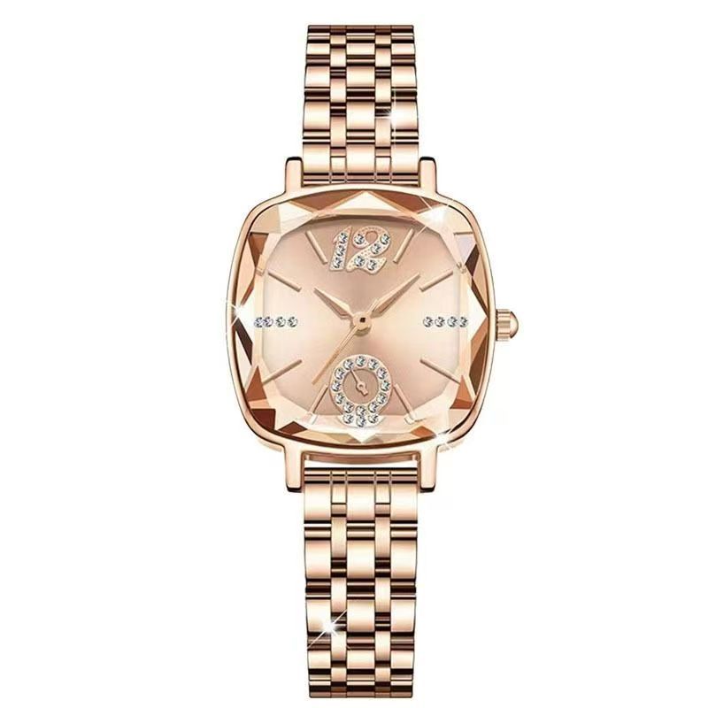 Women Watches Square Women's Watches Quartz Watches Diamond-set Female Wrist Watch