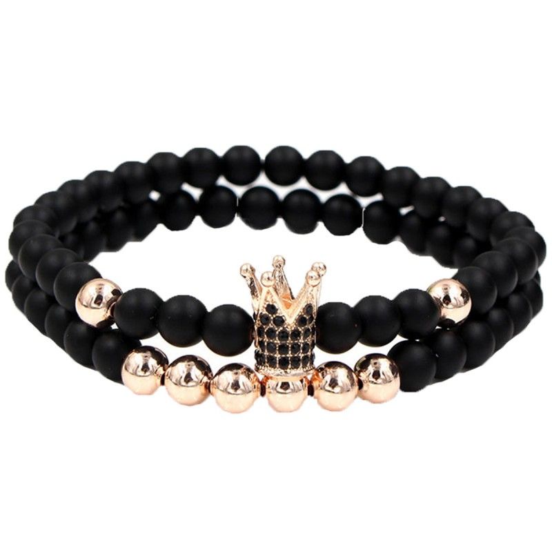 2PCS Fashion LED Digital Watch Bracelet Set Luminous Electroplated Sports Electronic Watch Wrist Watch For Men And Women