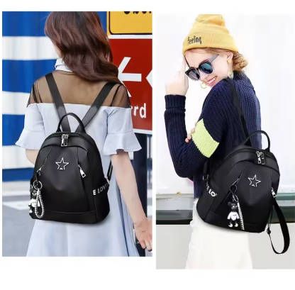 Fashion women Backpack Ladies Handbag Flat Bottom girl Bookbags school Fast delivery within 1-5 days