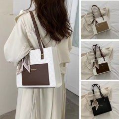 Fast delivery Women shoulder bag messenger  Soft PU Leather  bags Girl casual Fashion Handbags Ladies Tote Bags 1handbag1 Large Capacity Versatile Handbag Local fast delivery