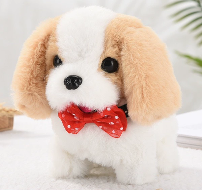 Fast delivery within 1-5 days Electronic Pets Simulation Smart Dog Called Walking Plush Toy Electric Plush Robot Dog For Baby Kids Plush Toy